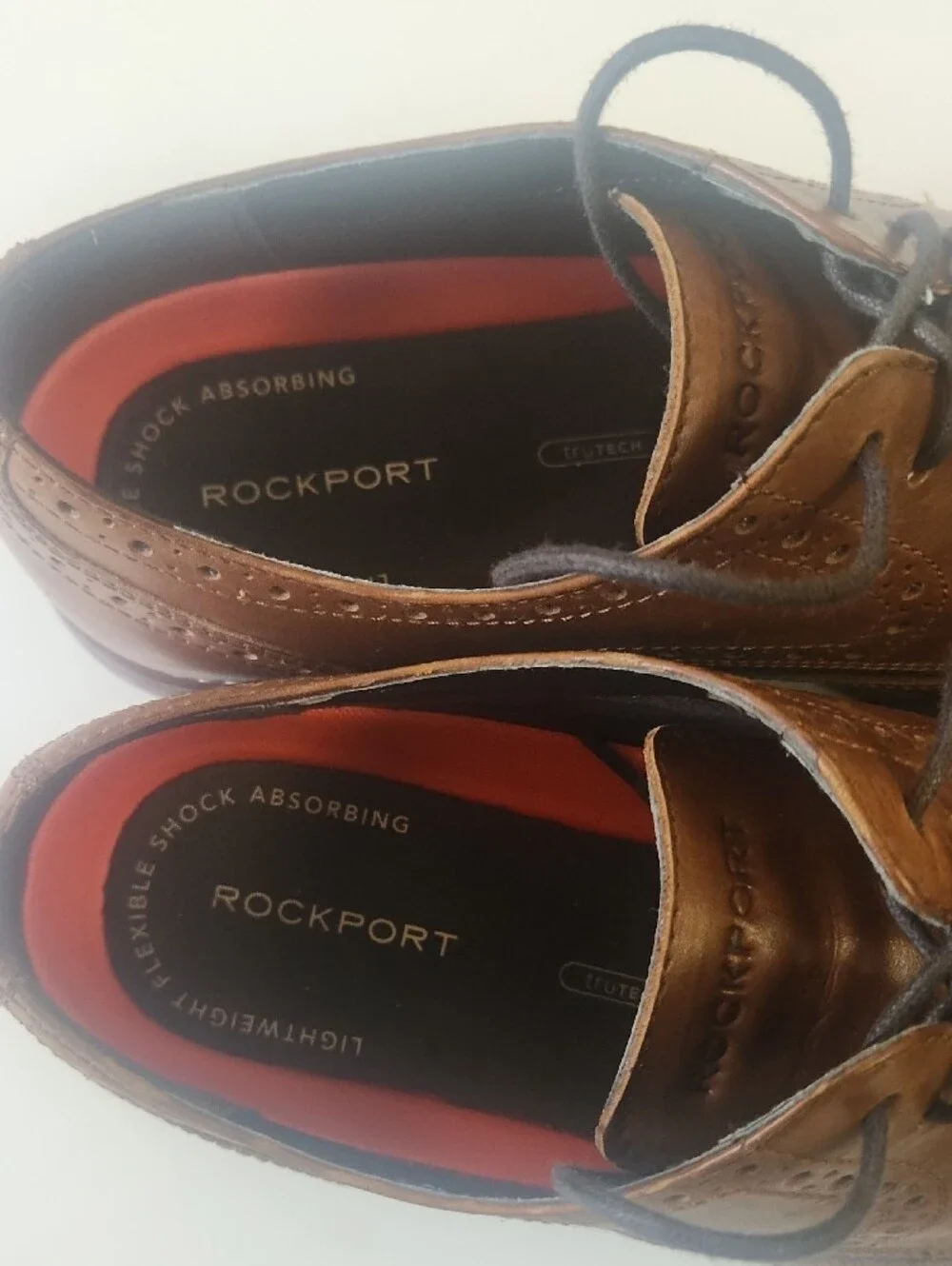 Rockport Brown and Dark Brown Wingtip Derbys